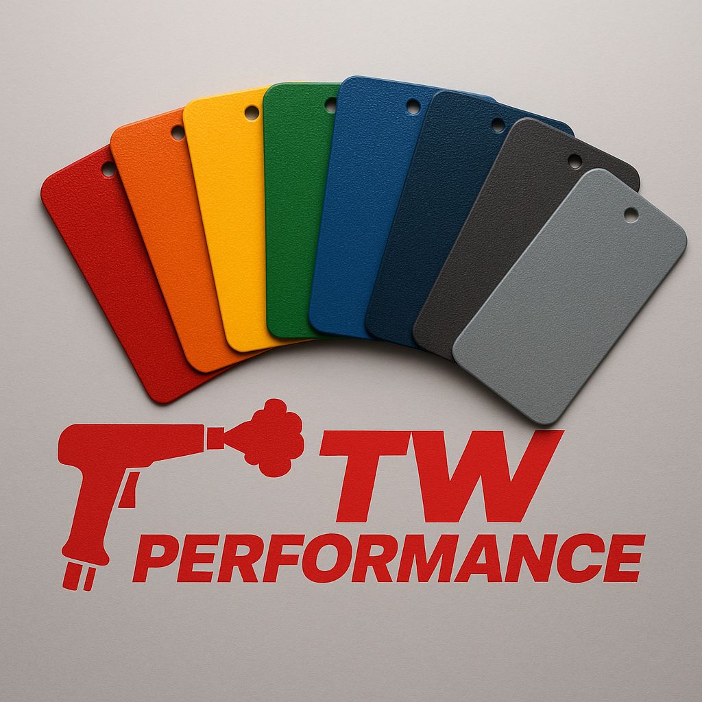 Pulverbeschichtung Musterblech